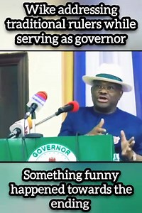 Wike addressing traditional rulers in Rivers State while in office as governor | PressExpress Nigeria