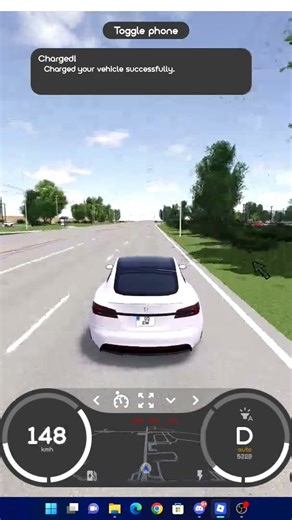 Tesla Model S "Reactive Series" Launch Control (Roblox Greenville)