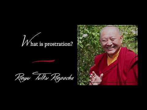 52. What is prostration? | Answers for Beginners | Ringu Tulku Rinpoche
