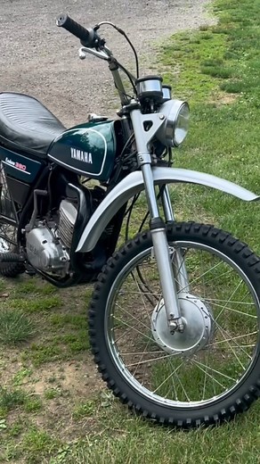 1974 Yamaha DT360 @Garage2Trail https://www.youtube.com/@Garage2Trail/shorts | Classic motorcycle