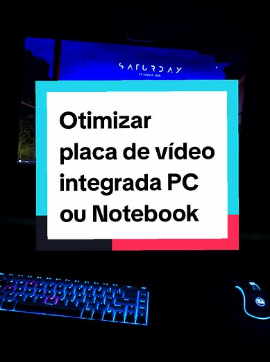 Melhorar placa de vídeo integrada do processador #foryoupage❤️❤️ #dicas #fyp #freefire #roblox