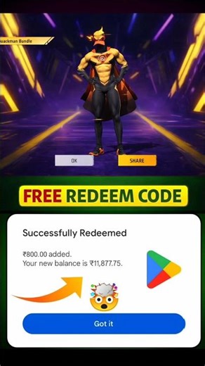 Free Redeem Code | Free Redeem Code App | Google Play Store Redeem Code App #shorts #freeredeemcode