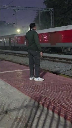 Arrival of poorva express