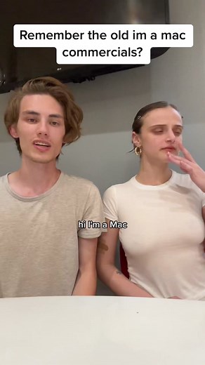 Im a mac, vs a gaming PC Budget: $0 Acting level 1/100 #apple #applecommercial #macbook #macvspc #pc #tbt #stevejobs #parody #skit @leyah