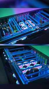 7.1K views · 125 reactions | CRAZY Dual System Gaming Desk PC Build!  | Designs By IFR | Facebook