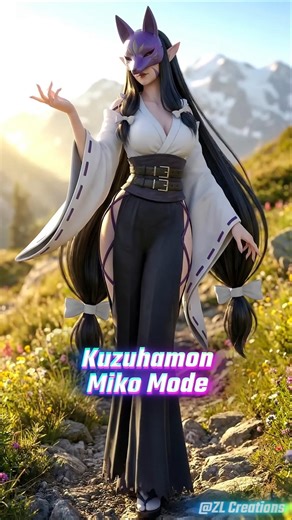 Relemon to Kuzuhamon Miko Mode Evolution #Digimon #DigimonAI #Digivolution