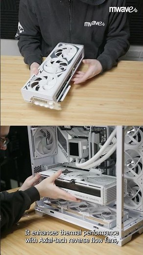 ASUS GeForce RTX 4080 ROG Strix OC 16GB Video Card - White