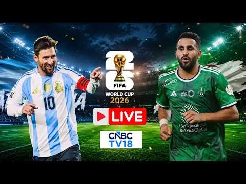 🔴Argentina vs Algeria LIVE | FIFA World Cup 2026 | Argentina vs Algeria | Mahrez | Messi | N18G