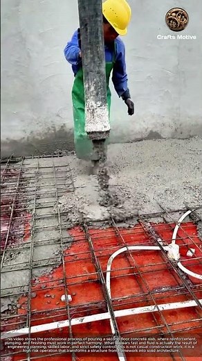 Pouring the Second Floor: How to Properly Pour a Concrete Floor Slab Reinforcement & Pumping