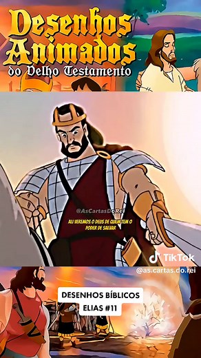 🎬 Nome da Animação » Desenhos Animados do velho testamento - Elias Elias Desafia o Rei acabe e os servos de baal | #jesuscristo #Deus #fypシ #biblia #foryou #TrechosDeFilmes #evangelho