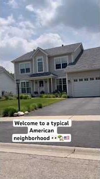 Welcome to a typical American neighborhood 👀🏡| #americanlife #usa #indianinusa #trending #shorts