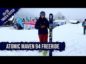 2026 Atomic Maven 94 Freeride Ski Test Review
