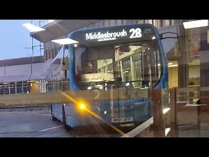Arriva Stockton Wright Streetlite DF 1550 NK14GFY on the 28 to Middlesbrough bus station