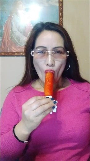 HOW I EAT POPSICLE #mukbang #eatingshow #shortsfeed #food #everyone #funny #asmr #viral #viralvideo
