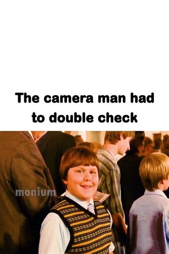 Cameraman thought he saw something 😭