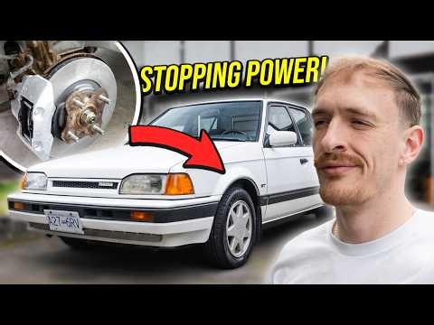 BRAKE OVERHAUL On My Mazda 323 GT!
