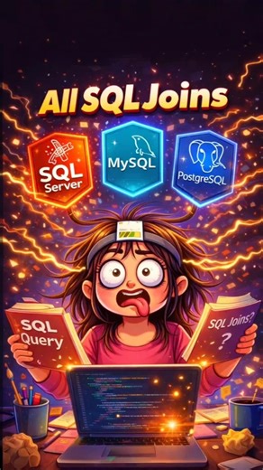 Stop Confusion! Learn SQL Joins Fast 🔥 #shorts