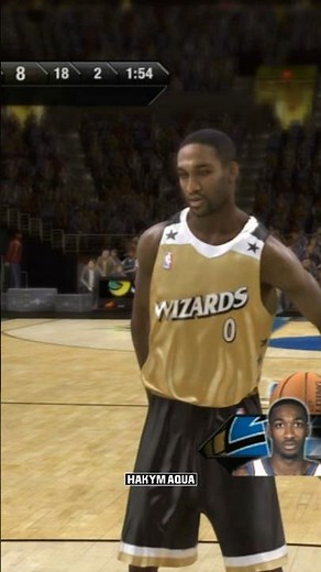 NBA LIVE 08 (XBOX 360) - Gilbert Arenas vs Kobe.#NBALIVE08 #NBALIVE #kobe #fyp #retrogaming