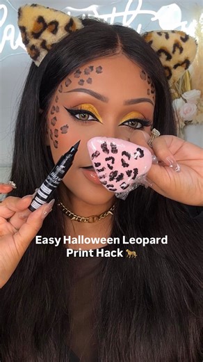 IPSY on Instagram: "Easy Halloween Leopard Print Hack 🐆✨ ft. @glamwithsuzan! Would you try this look? Drop a 🐆 in the comments if you’re in! #IPSY IPSY Original Product: @kokieprofessionals Big Eye-Dea Jumbo Liquid Liner"