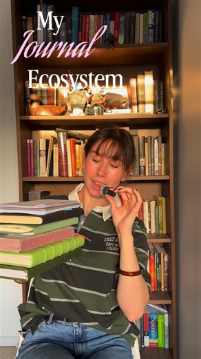 Aideen on Instagram: "A handful of people were interested in a journal ecosystem video so I went ahead and made one 😌📝📓🤍 I have six journals that I use regularely for different purposes. Journaling is such a special habit to me that I have worked hard on cultivating this past year. Reading and writing go hand in hand in my opinion 🤝 Do you journal? #books #bookrecs #reading #englishteacher #bookstagram #booktok #bookrecommendations #kindle #fall #discoverunder20k #journal #journalinspiratio