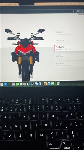 Three js Product Scene with G-Sap ScrollTrigger #shorts