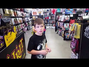 Kid Temper Tantrum Back At Spirit Halloween Store [ Original ]