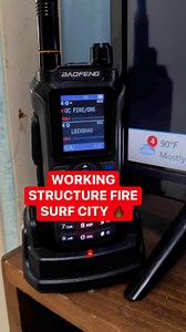 WORKING STRUCTURE FIRE SURF CITY 🔥 | EXIT 74 Scanner News