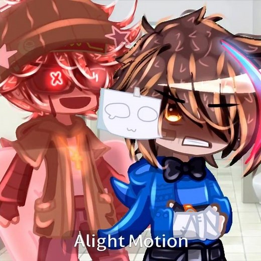Headlock Meme 💀 // Not OG (CRED IN DESC) // Ft. GGY and Tony Becker // Gacha FNAF // #shorts