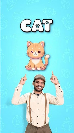 Learn CVC Words! 🦇 Cat, Bat, Hat for Kids | Learn with Cartoon Animation