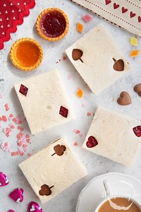 Playing Card Sandwiches for Afternoon Tea