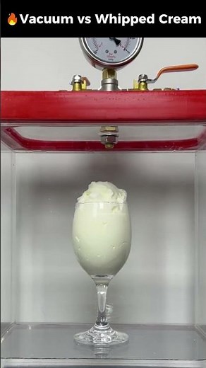 🔥 Vacuum vs Whipped Cream?! 😳