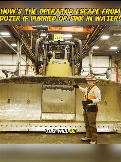 How Operators Escape from Dozers in Water or Soil