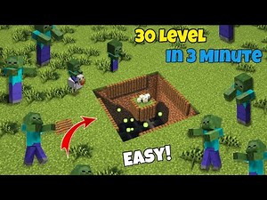 Minecraft EASIEST MOB XP FARM Tutorial! 1.19 (Without Spawner)