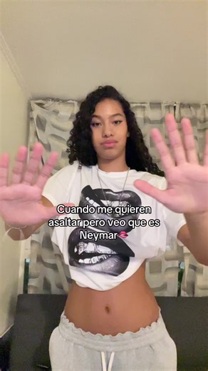 Cuando me quieren asaltar pero veo a Neymar