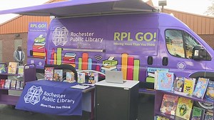 Rochester launches mobile library to bring educational resources to the community