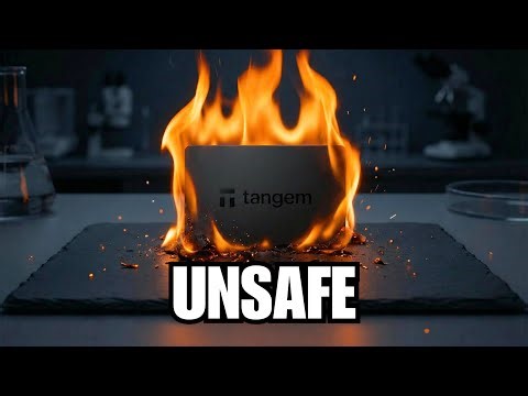 Stop Using Tangem... Before It's Too Late