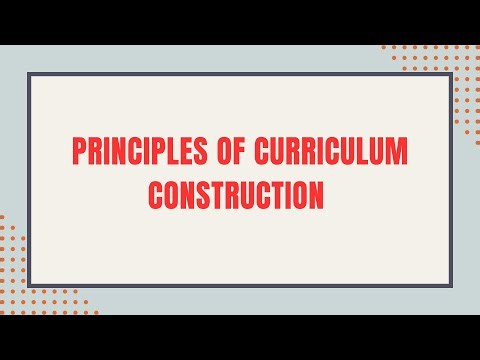 Principles of Curriculum Construction/ Development #principles #of #curriculum #construction #tet