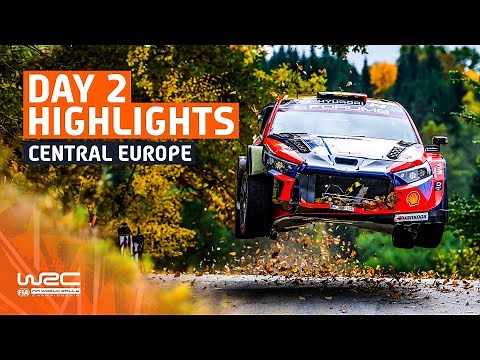 Day 2 Highlights | WRC Central European Rally 2025