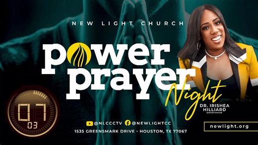 Power Prayer Night DEC 10 2025 7PM We are thankful you have taken time out of your day to spend with us. We can’t wait to connect with you, and don't forget to SUBSCRIBE! � You can partner with us and impact people around the world https://newlightccc.org/give Check out our service times at https://newlightccc.org/ ABOUT New Light Here At New Light, We are building people who are catalysts for change. We pray that you are blessed today. We facilitate Community Connection And Change That Build Co