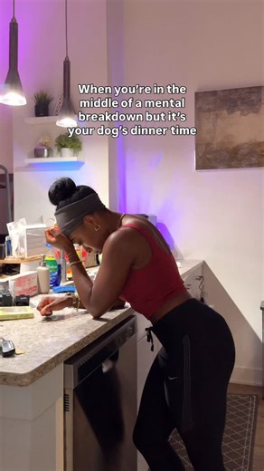 🧸 papa & 🧚🏾‍♀️ ashley on Instagram: "he’ll start tapping the bowl if I take too long #minipoodle #dogmom"