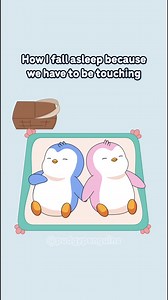 Tangled up together 💙 💙 #fyp #pudgypenguins #comedy #memes #fyp #relationship #love #Lovely #animation #funny | Coconut Milk