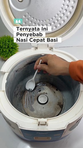 610K views · 4.7K reactions | Terbongakaaar penyebab nasi cepat basiiii #tips #tipsdapur #cook #lifehack #cleaning #deepcleaning | Tari Ari | Facebook