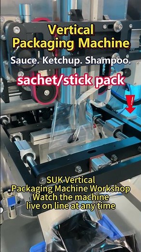 Automatic Vertical Sauces Packaging Machine for Efficient Sachet Filling | SUK Precision Machinery