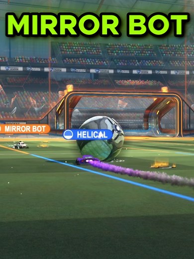How to Score on Mirror Bot in Rocket League (Impossible Ball)