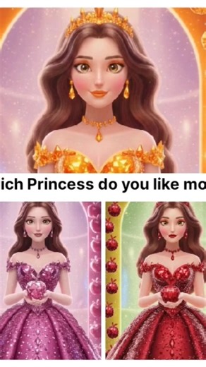 which Princess do you like most?#shorts #disney #princess #eating #usa #trending #viral #aivideo