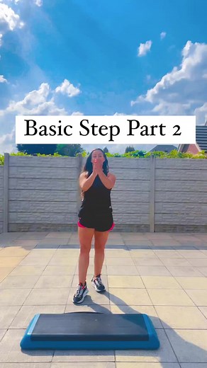 BASIC STEP Part 2 You can teach this!!!! Go for a summer step step class for more ideas training details in the first comments #step #stepaerobics | Rachel Holmes