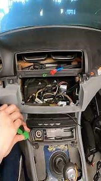 BMW E46 M3 Radio And A/C Panel Removal - Rad2 - IHKA #bmw #bmwe46 #bmwm #auto #radio #G3 #IG
