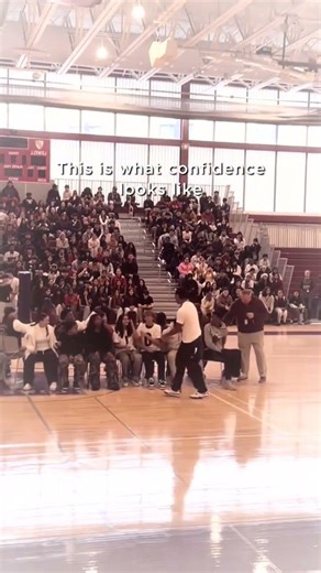 The moment a whole school came together #pep rally #spirit