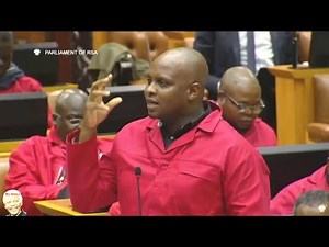 EFF Grills Malusi Gigaba - Why Did You Take Your Wife With To USA?
