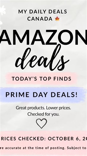 PRIME DAY IS HERE! #amazoncanada #amazonprimeday #primeday #amazonproducts #amazonfinds